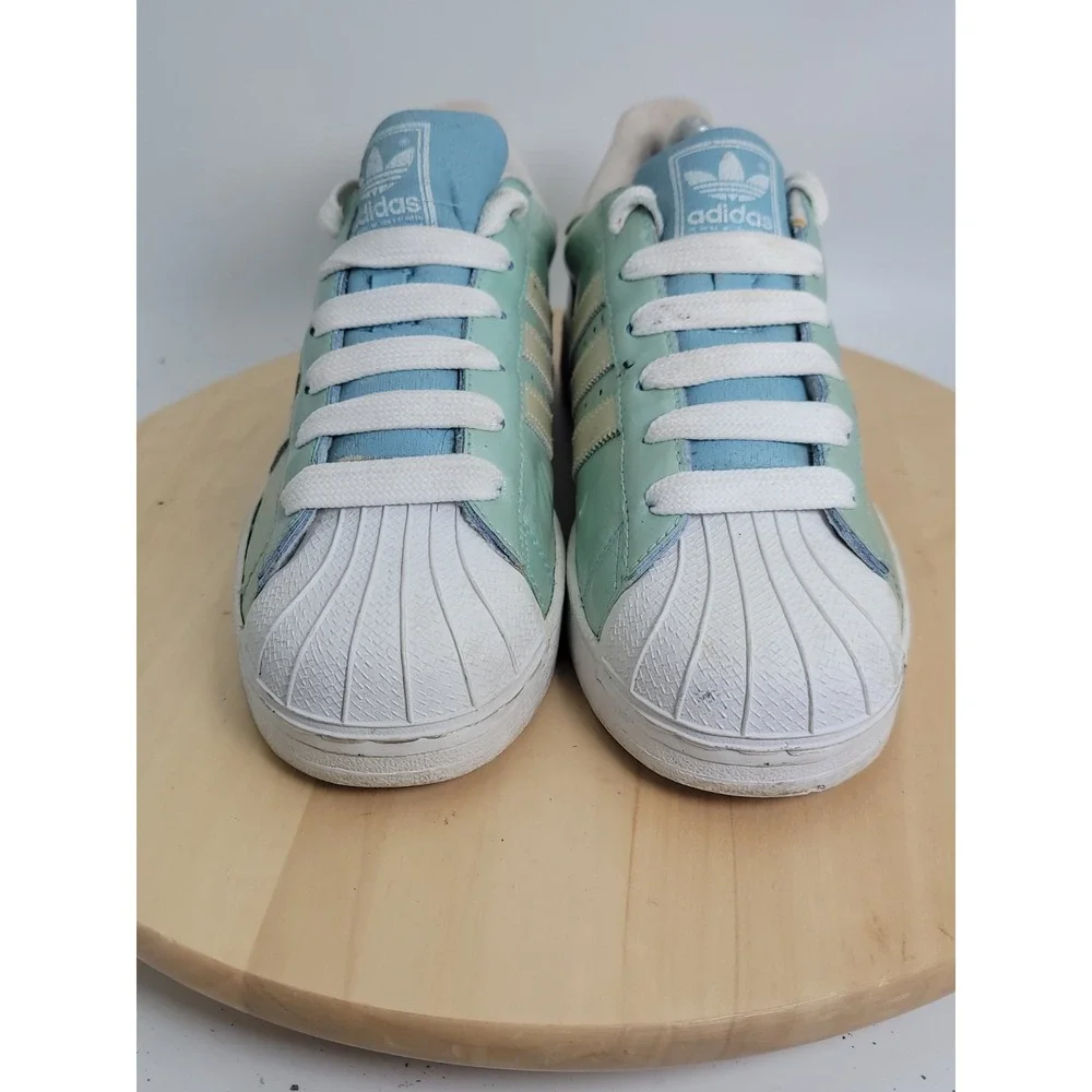 Adidas SuperStar II Patent Vintage Y2K Sneakers 668504 Men 8.5 Shoes
